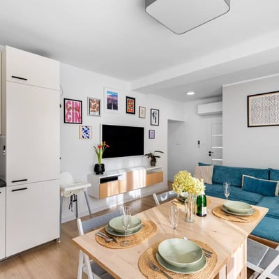 Location d’un appartement confortable de 3 pièces, 60 m², dans le quartier Ružinov, Bratislava, Slovaquie